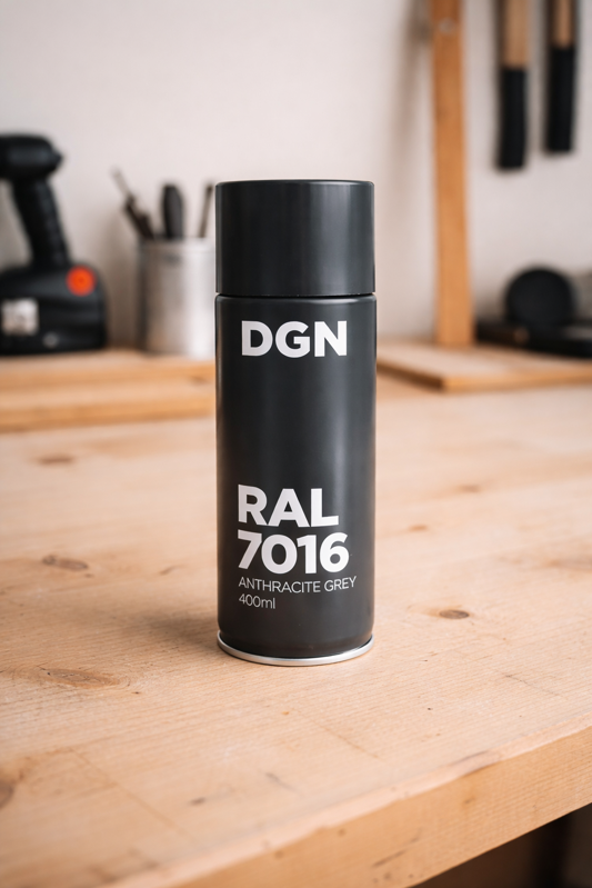 RAL 7016 Anthrazitgrau Acryllack Spray – 400 ml | Für Zaun & Metall RAL 7016 Anthrazitgrau Acryllack Spray – 400 ml | Für Zaun & Metall