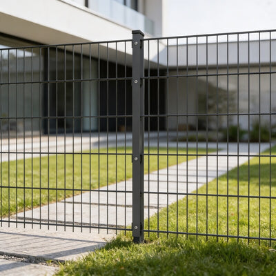 Doppelstabmattenzaun 6/5/6